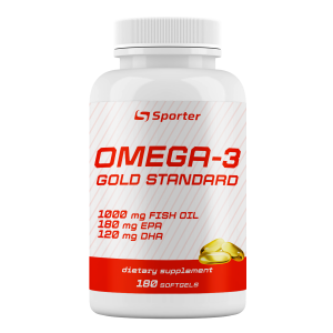 SPORTER OMEGA-3 GOLD STANDARD - 180 КАПС