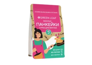 Смесь для выпечки Ванильные панкейки 300г GREEN LEAF